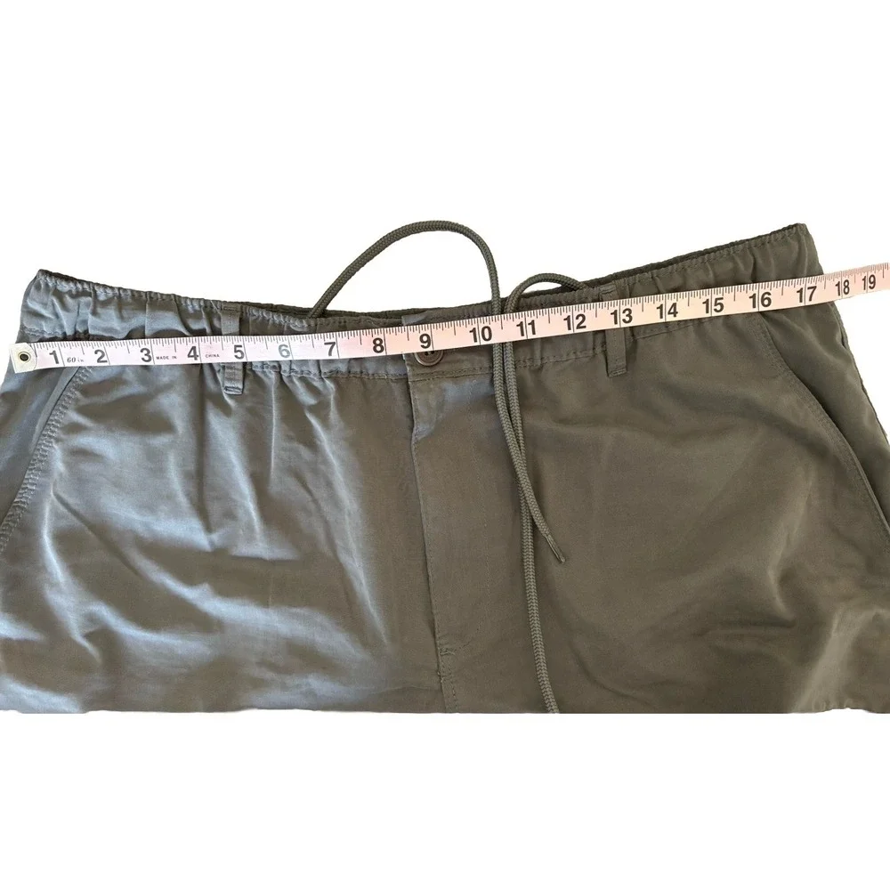Brooksfield‎ Cargo Shorts Men's 34 Gray Gorpcore Hiking Outdoor Trails Camping